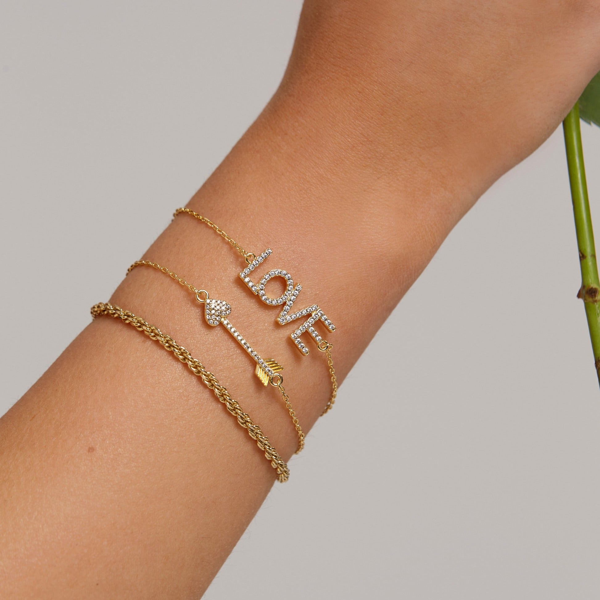 Cupids Arrow Bracelet (Gold)