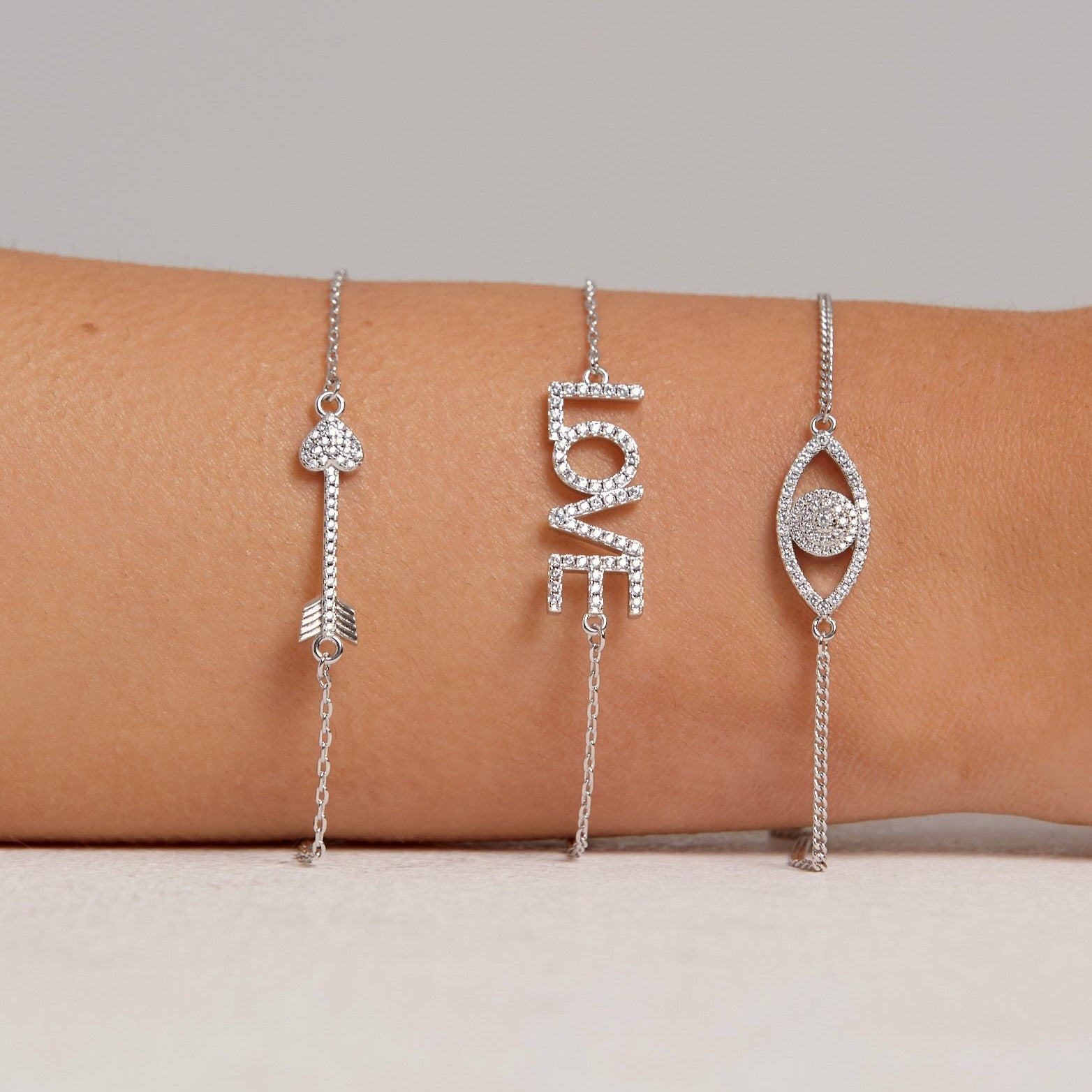 Cupids Arrow Bracelet (Silver)