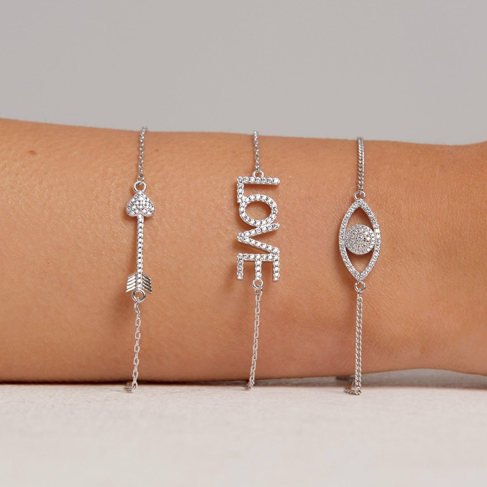 Love Bracelet (Silver)