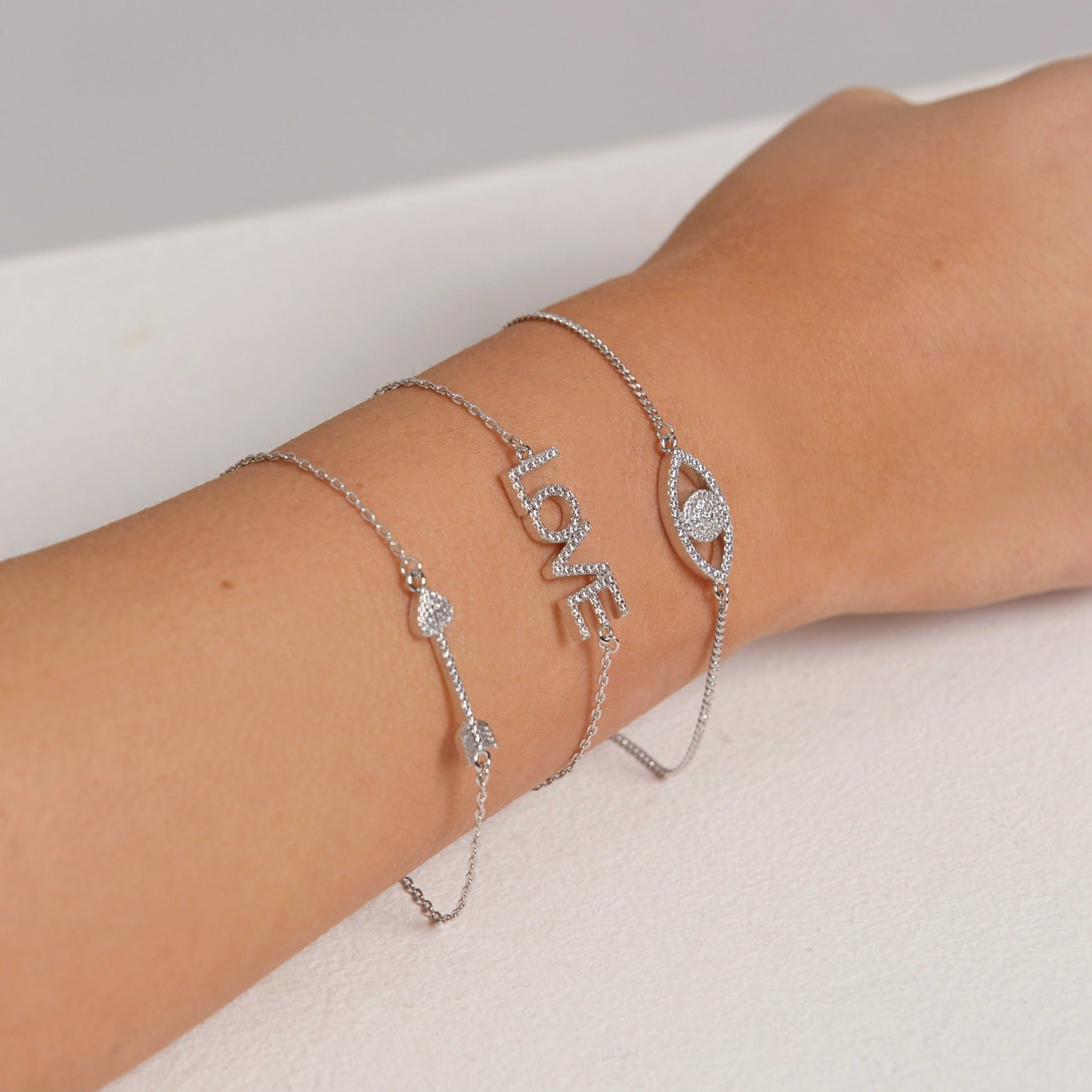 Love Bracelet (Silver)