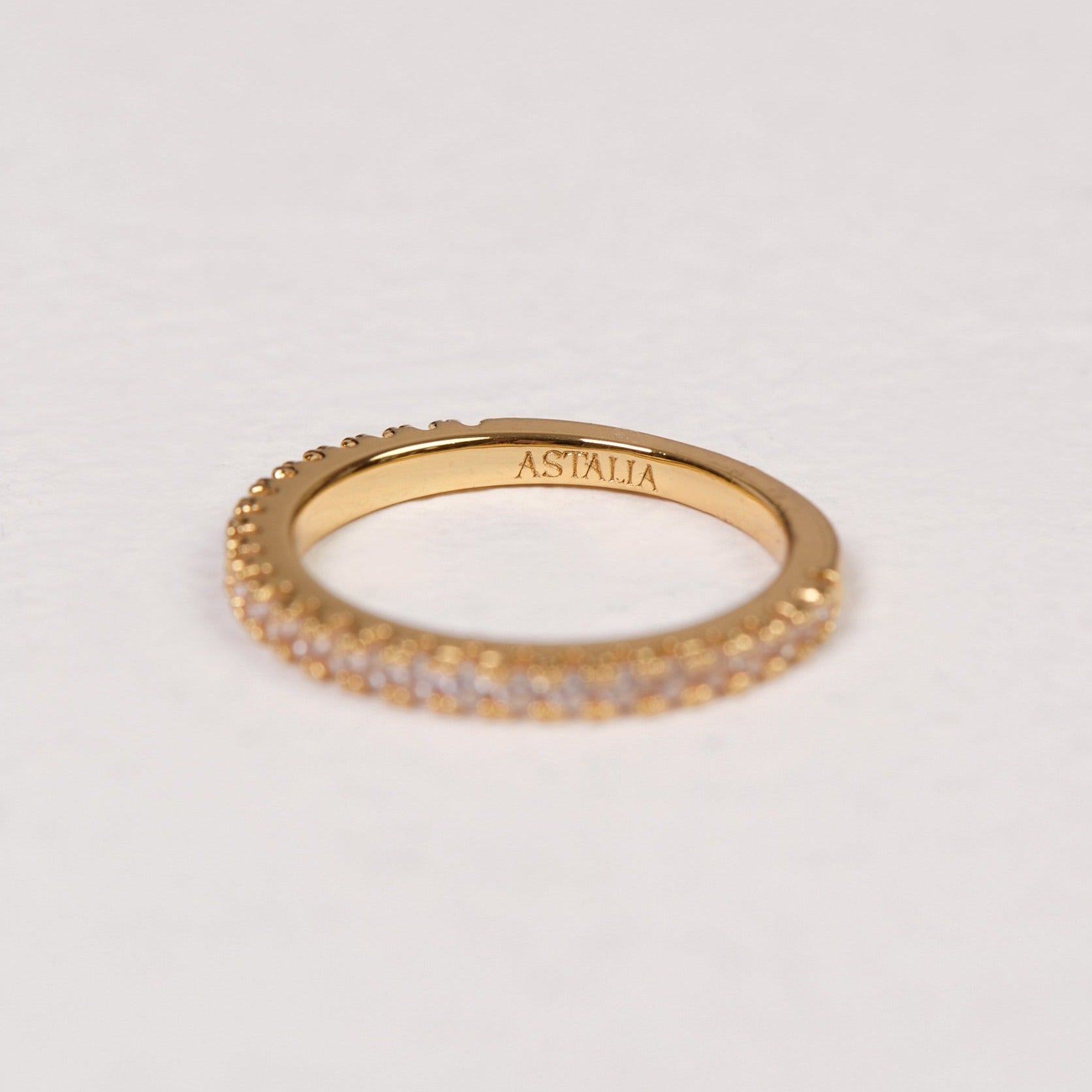 Thin Infinity Ring (Gold)