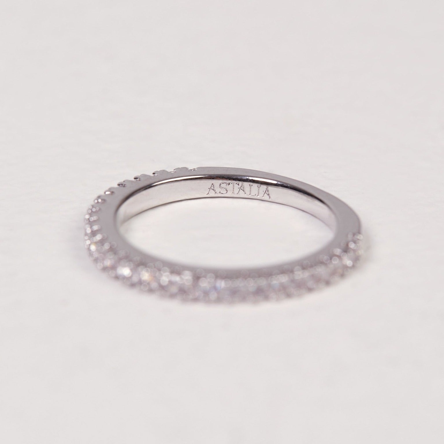 Thin Infinity Ring (Silver)