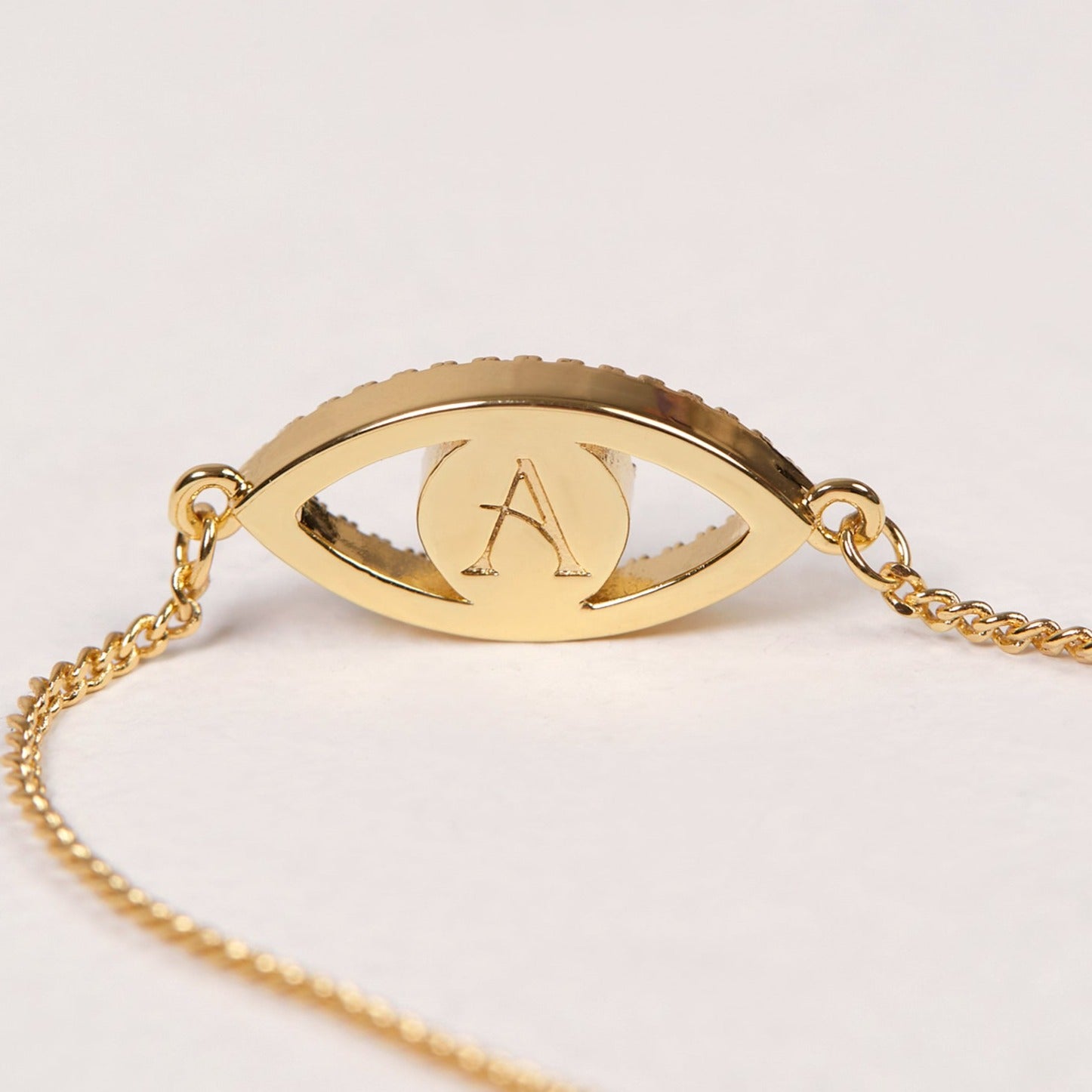 Evil Eye Necklace (Gold)