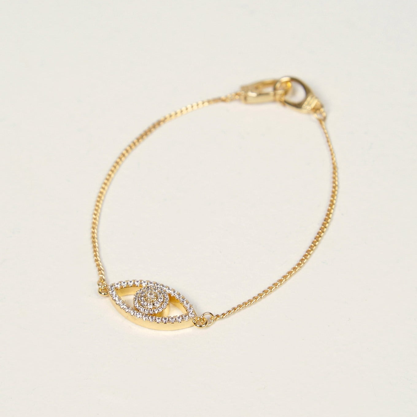 Evil Eye Bracelet (Gold)