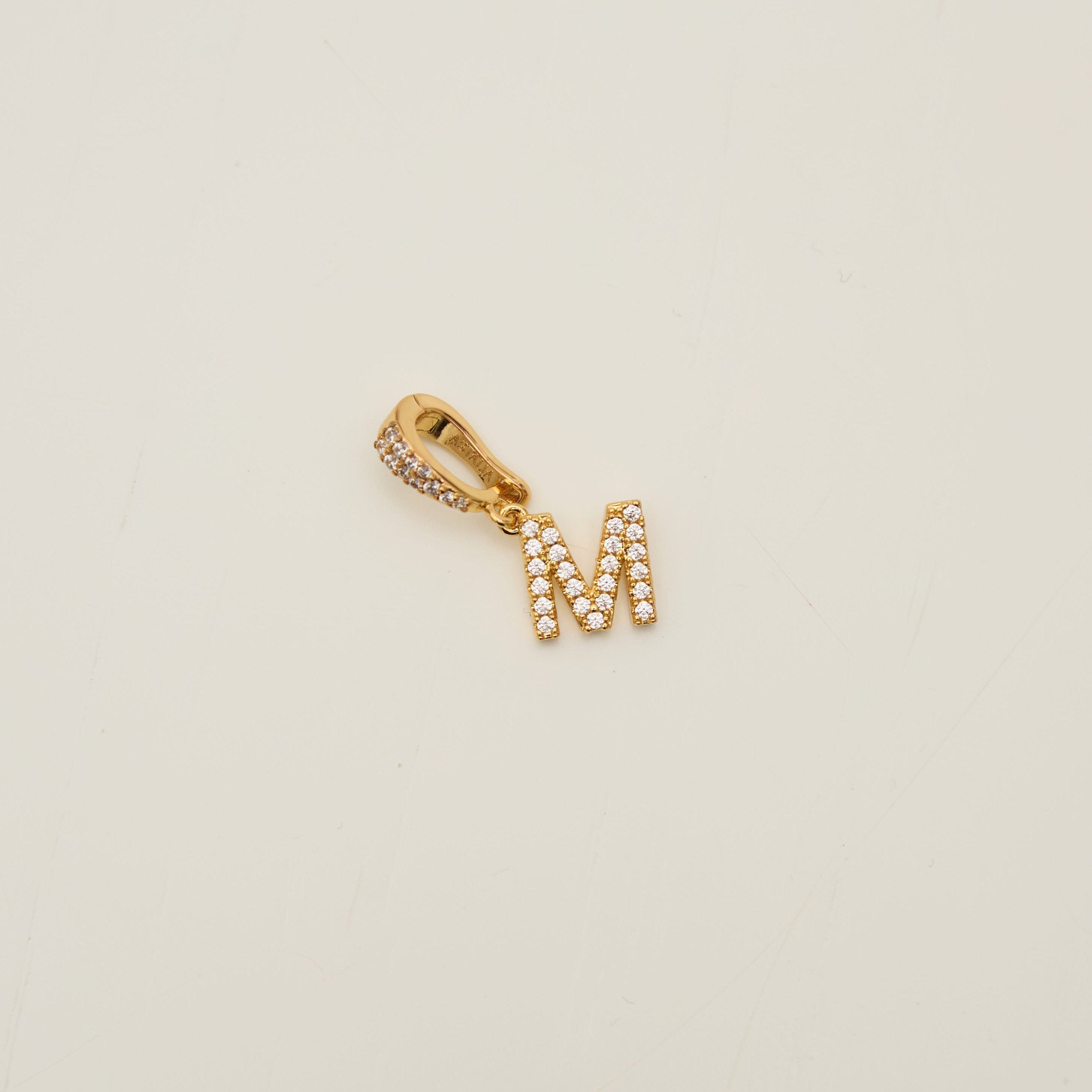 Initial Letter Charm (Gold)