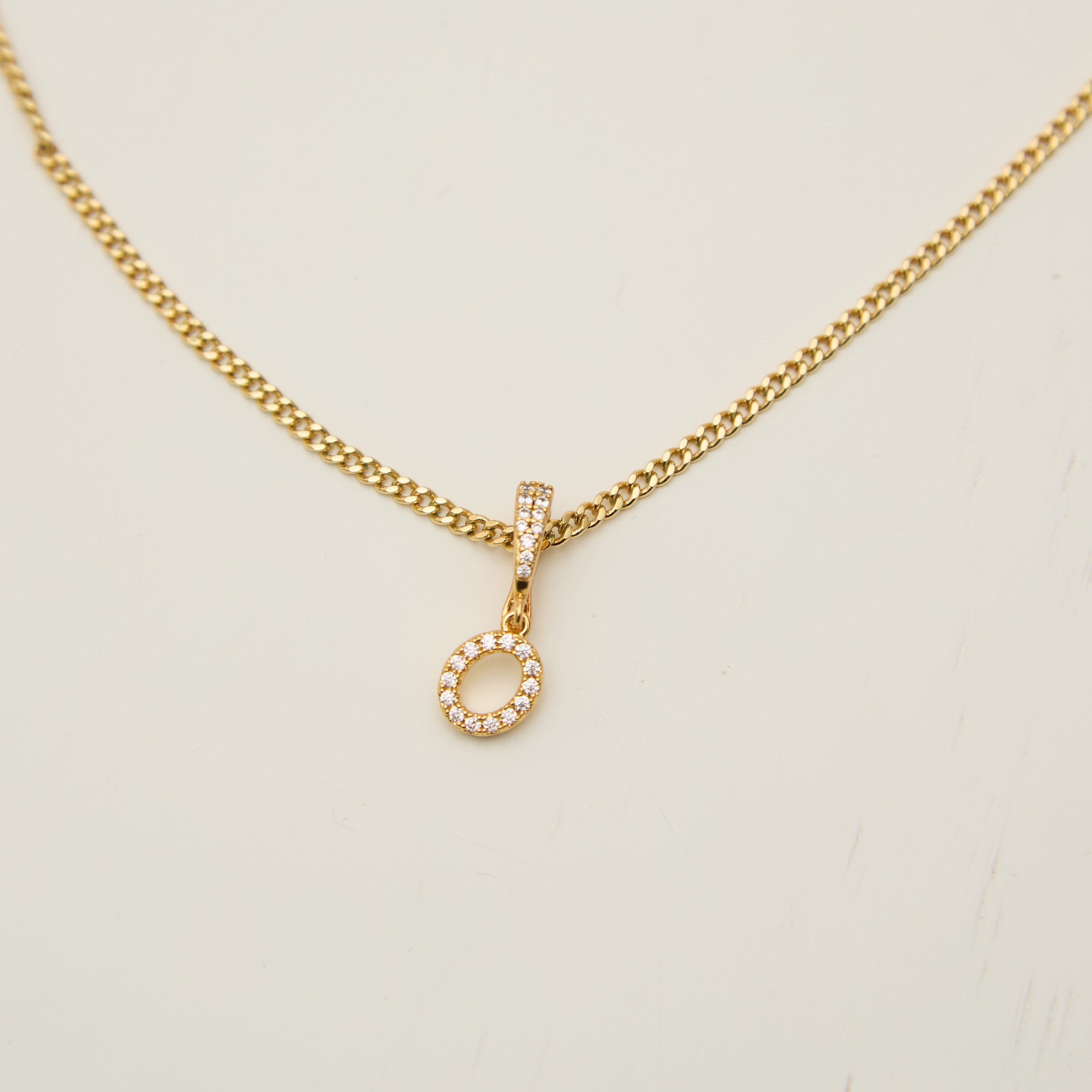 Initial Letter Charm (Gold)