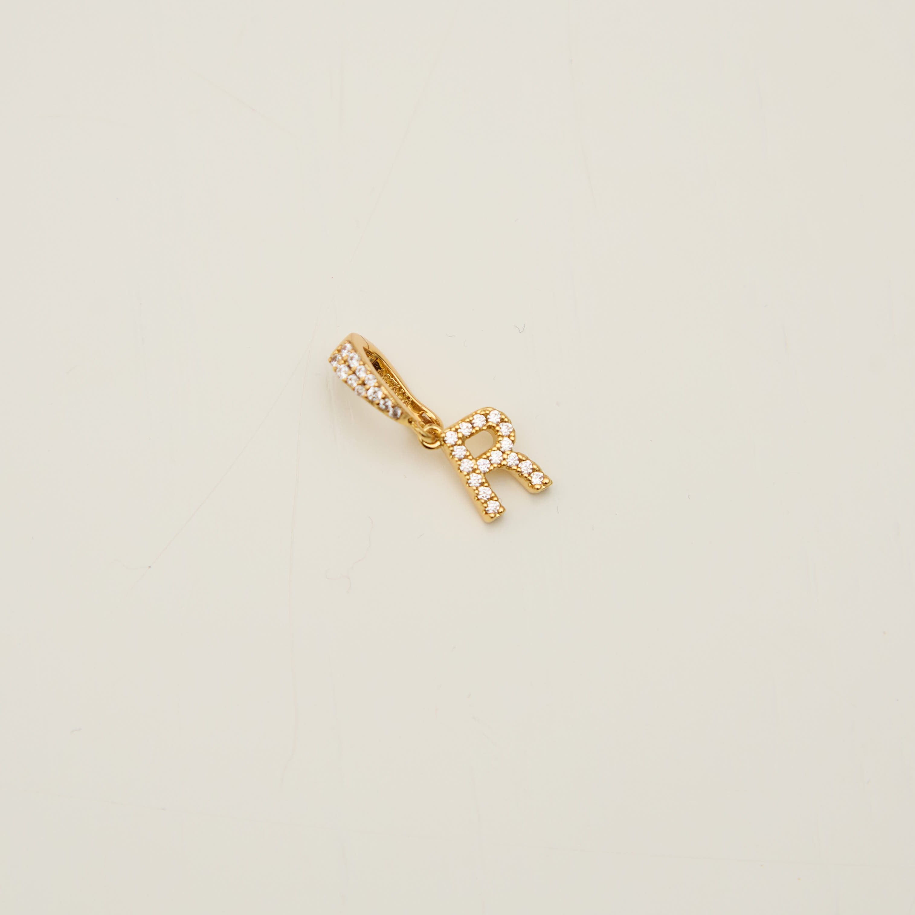 Initial Letter Charm (Gold)