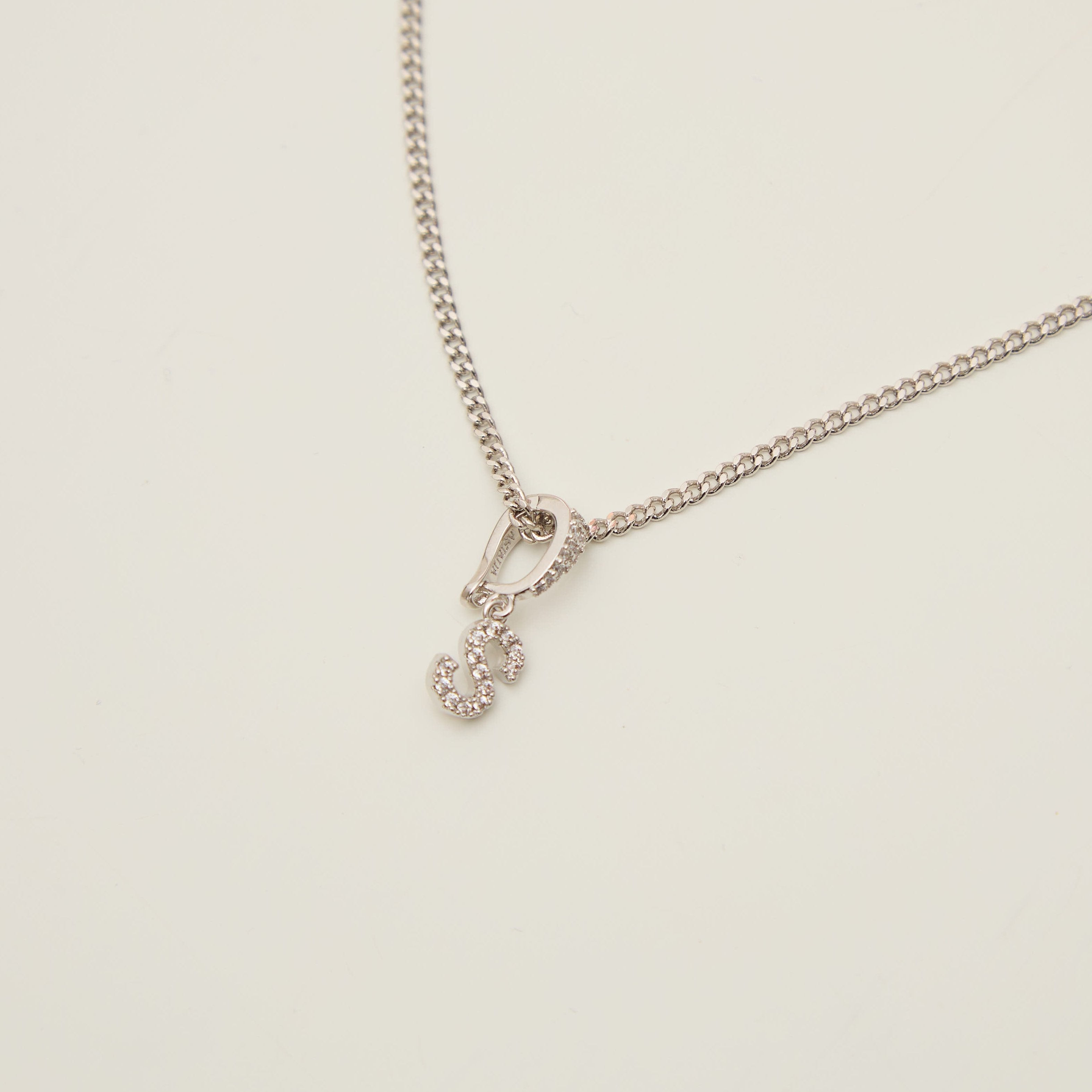 Initial Letter Charm (Silver)