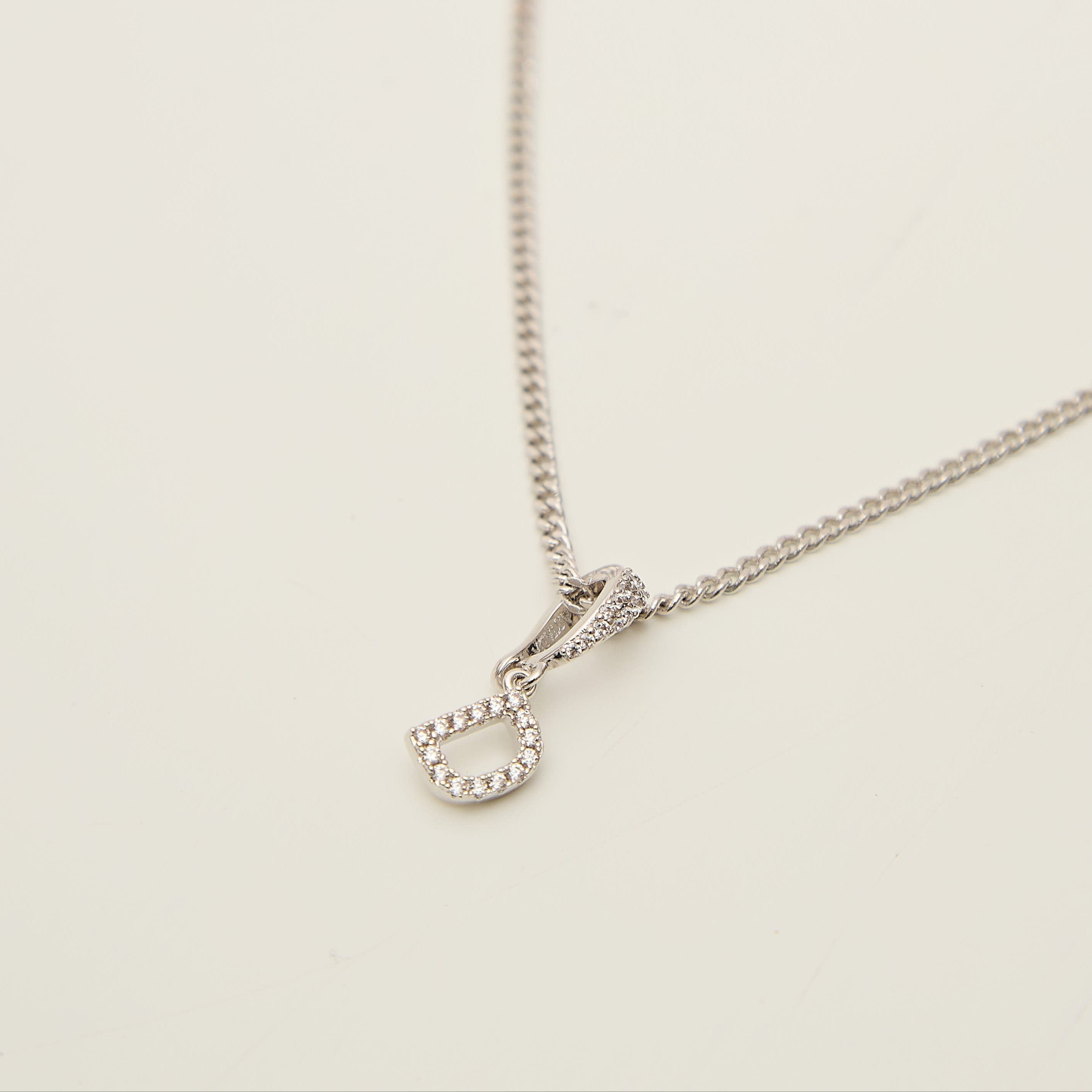 Initial Letter Charm (Silver)