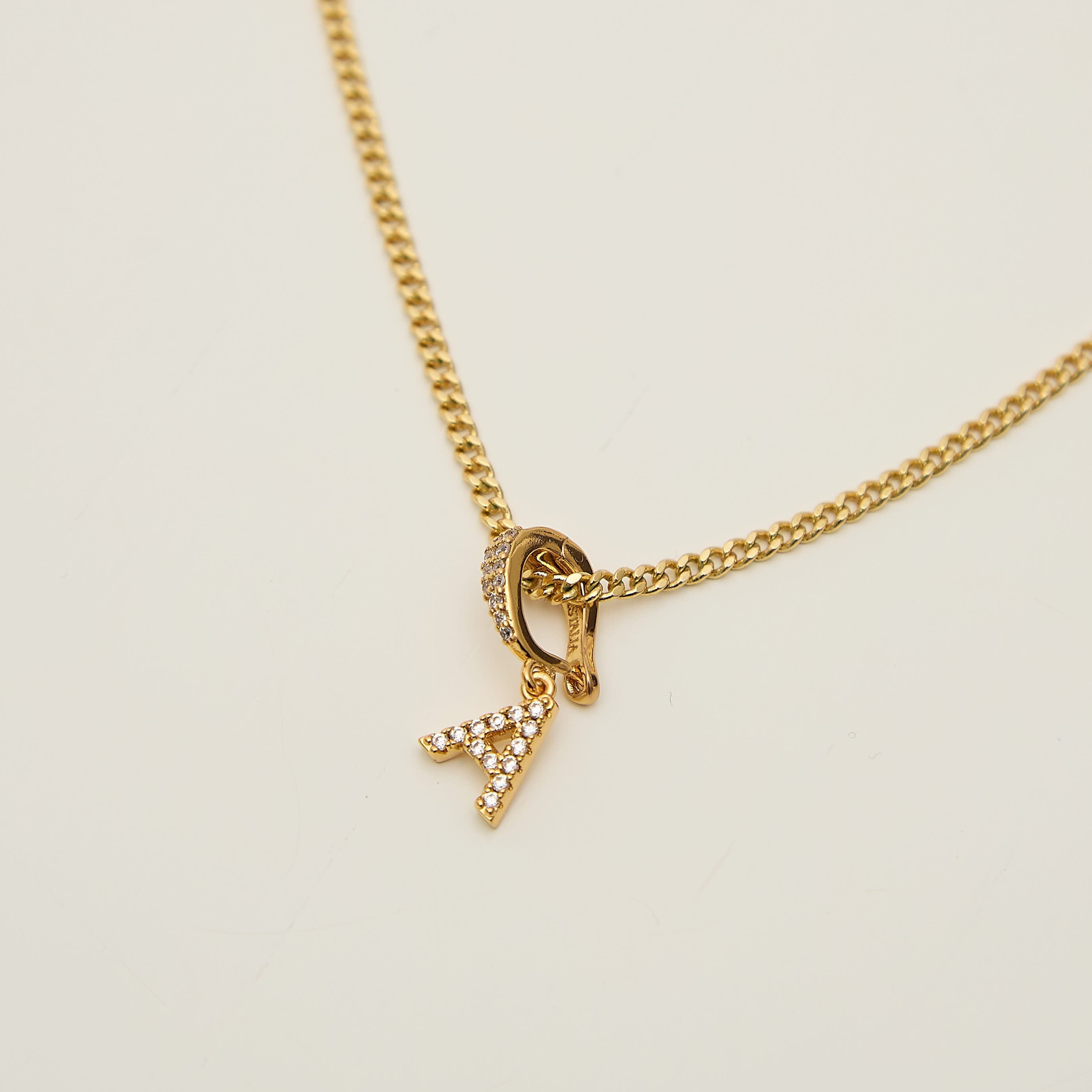 Initial Letter Charm (Gold)