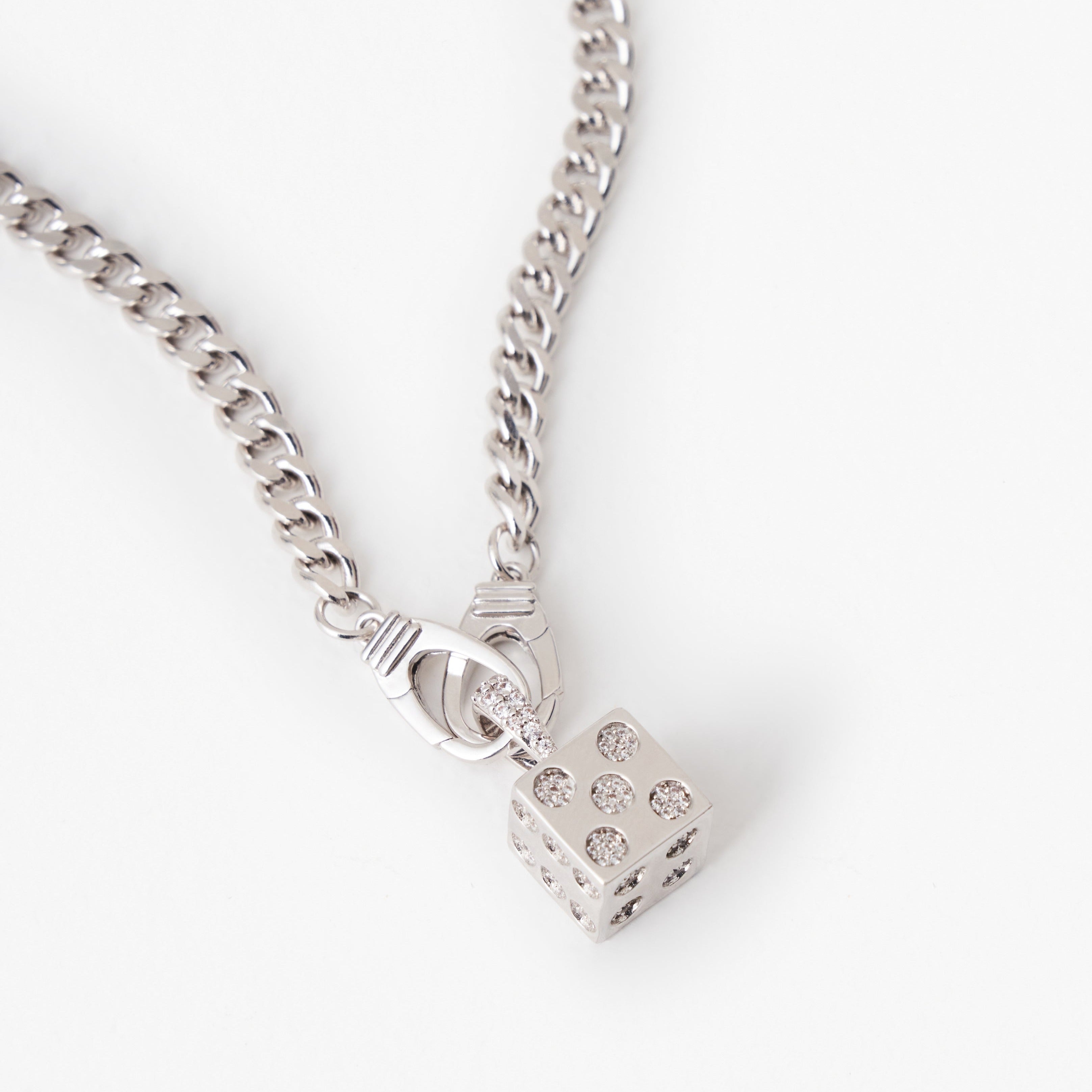 Dice Necklace (Silver)