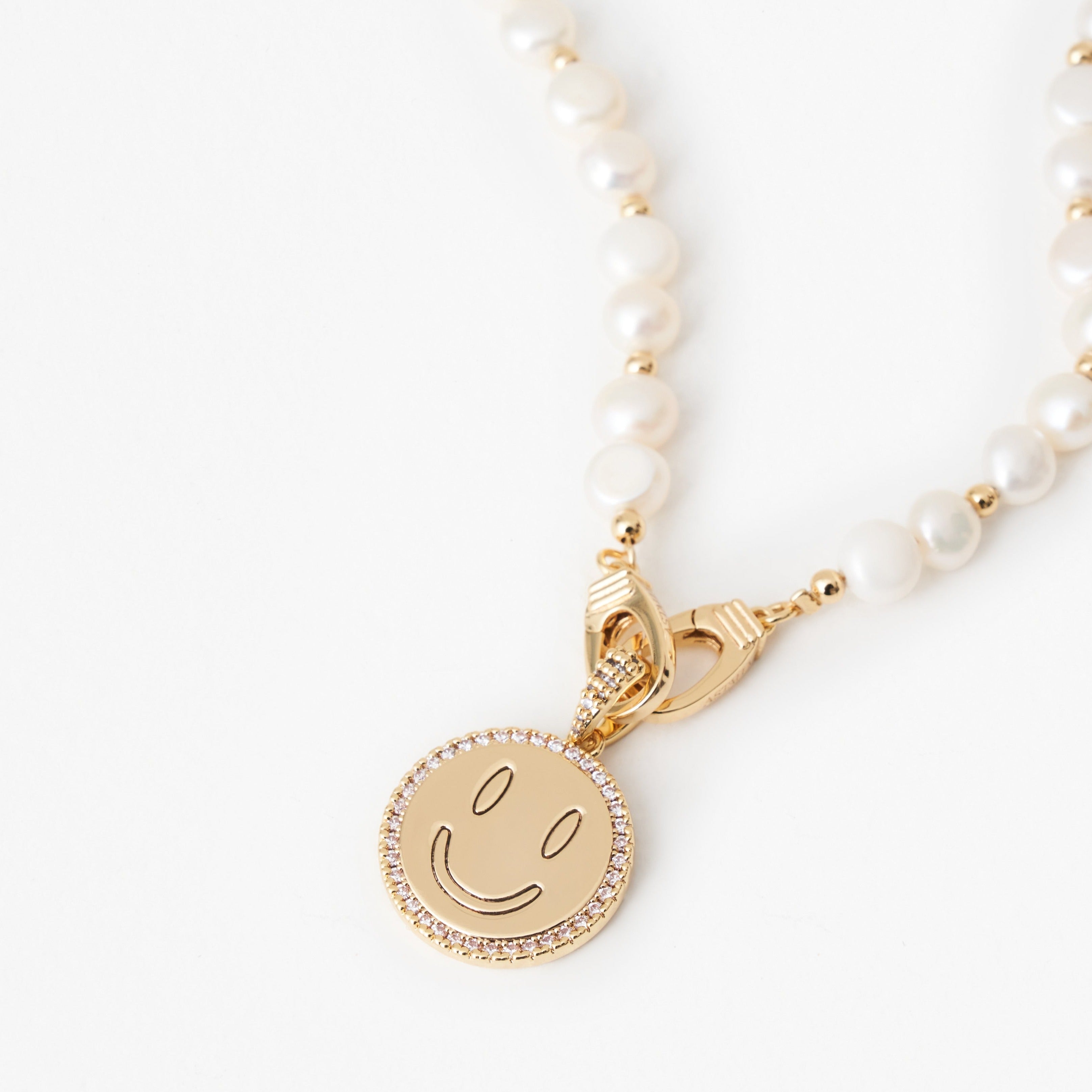 Smiley Necklace (Gold)