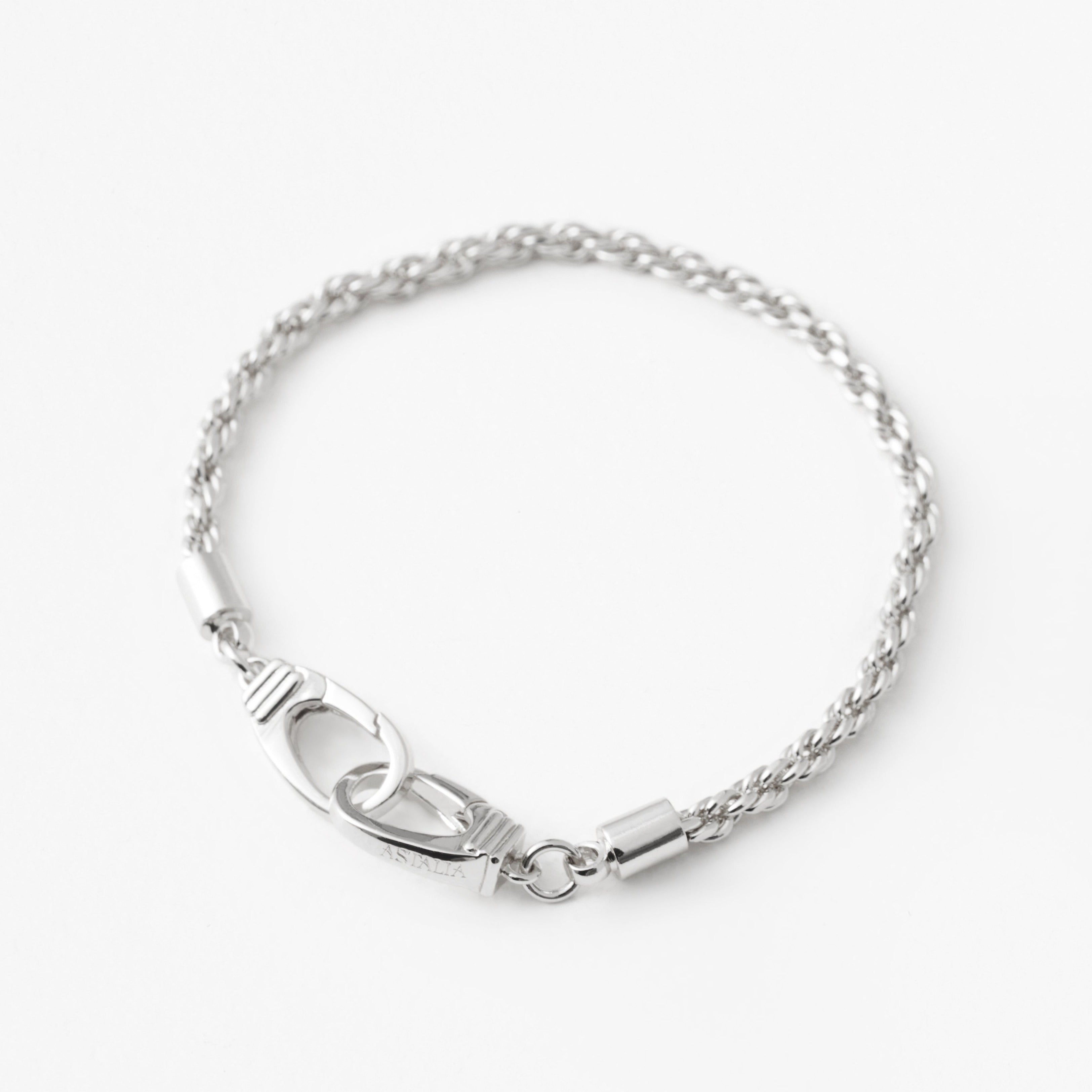 Rope Bracelet (Silver)