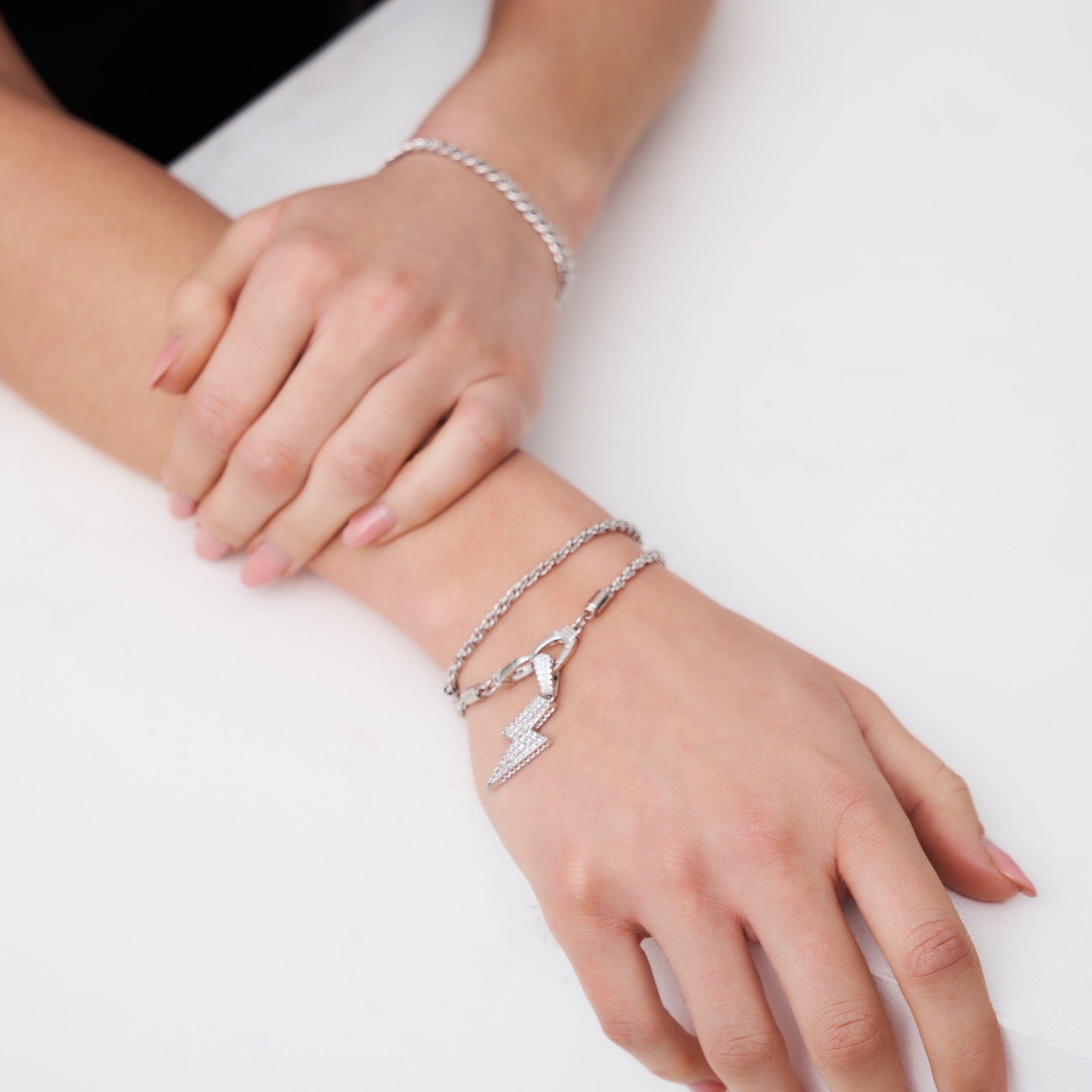 Rope Bracelet (Silver)